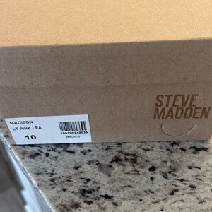 Steve Madden Pink Leather Shoes